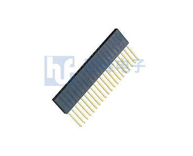 抗氧化 2.54MM H=8.5MM 单排 180°DIP 排母